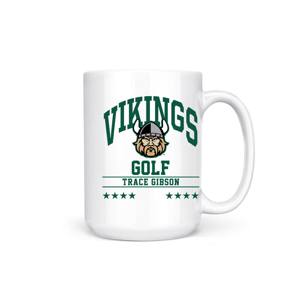 Cleveland State - NCAA Men's Golf : Trace Gibson - Coffee Mug-0