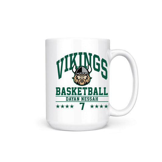 Cleveland State - NCAA Men's Basketball : Dayan Nessah - Coffee Mug-0