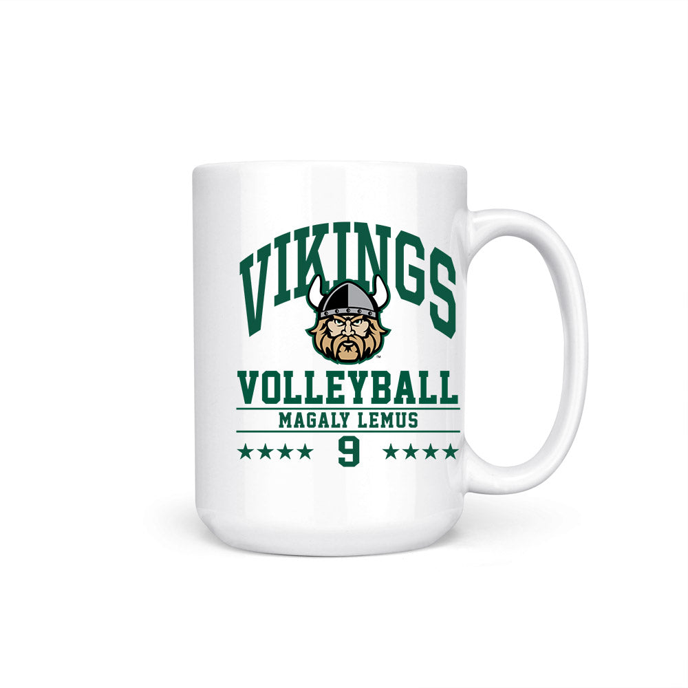 Cleveland State - NCAA Women's Volleyball : Magaly Lemus - Coffee Mug-0