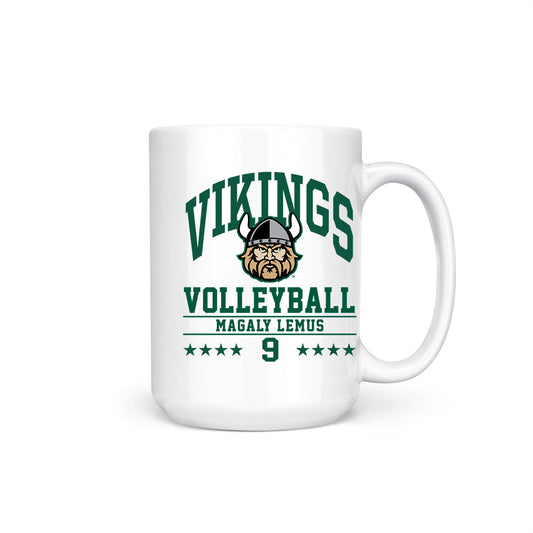 Cleveland State - NCAA Women's Volleyball : Magaly Lemus - Coffee Mug-0