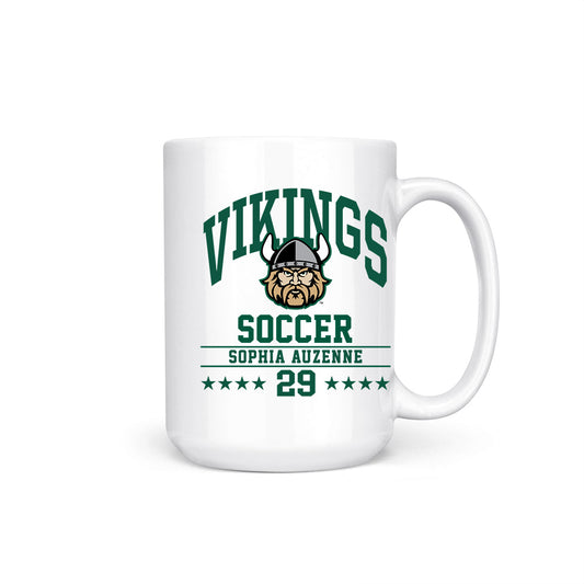 Cleveland State - NCAA Women's Soccer : Sophia Auzenne - Coffee Mug-0