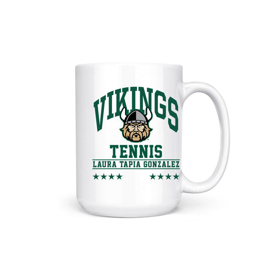 Cleveland State - NCAA Women's Tennis : Laura Tapia Gonzalez - Coffee Mug-0