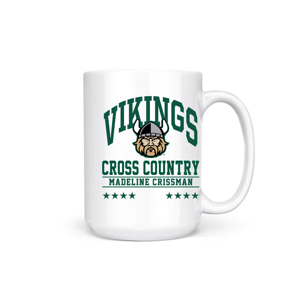 Cleveland State - NCAA Women's Cross Country : Madeline Crissman - Coffee Mug-0
