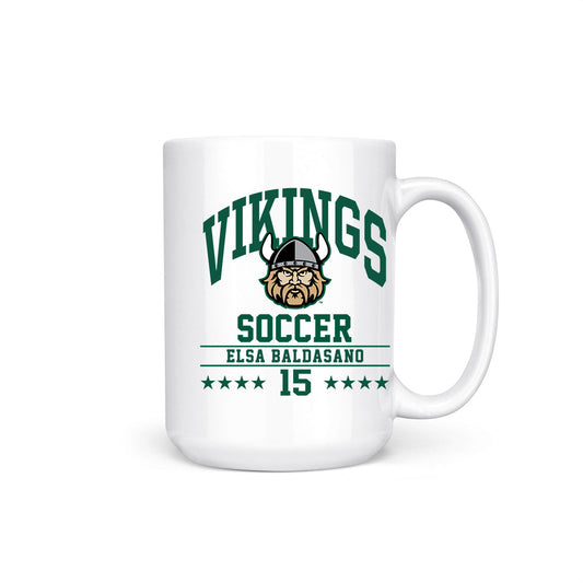 Cleveland State - NCAA Women's Soccer : Elsa Baldasano - Coffee Mug-0