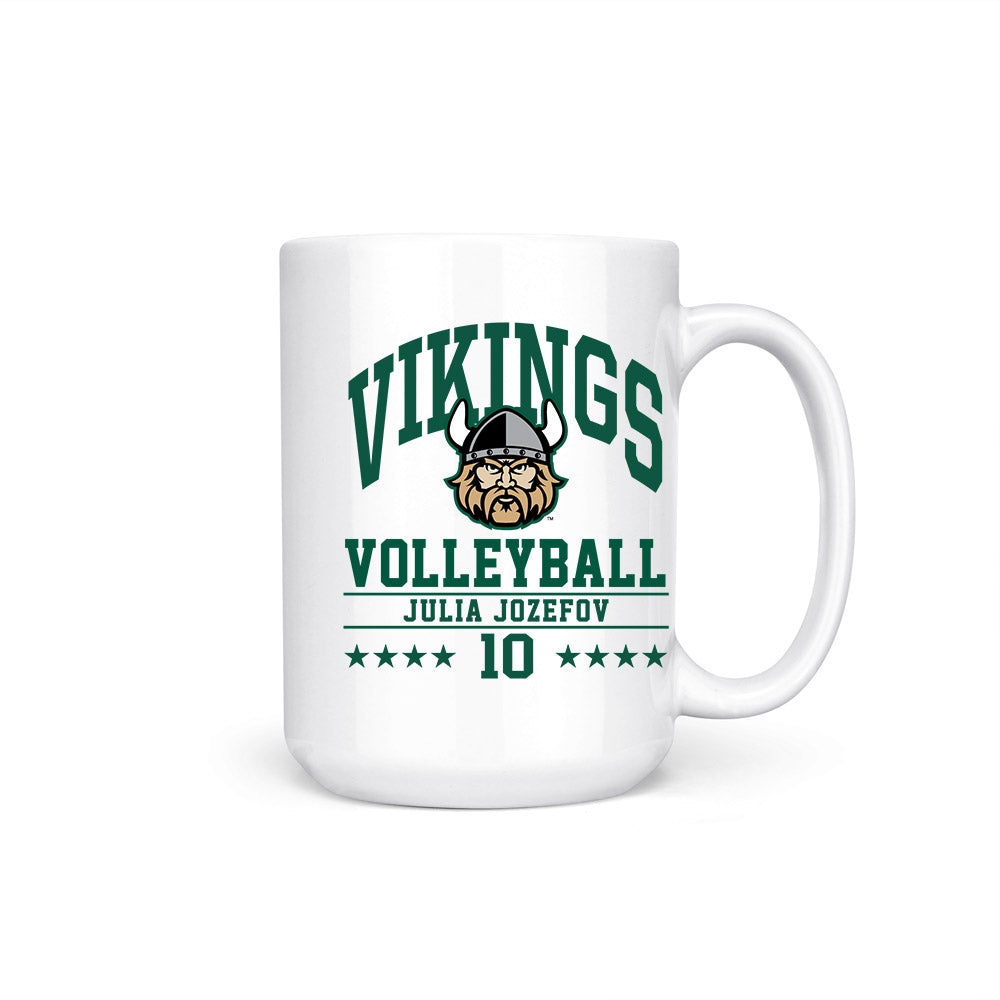 Cleveland State - NCAA Women's Volleyball : Julia Jozefov - Coffee Mug-0