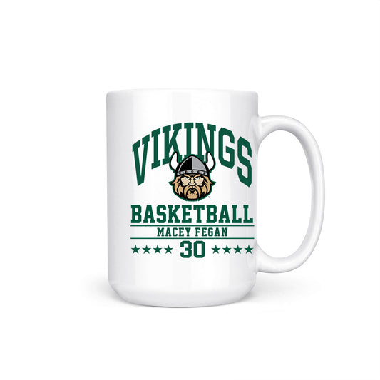 Cleveland State - NCAA Women's Basketball : Macey Fegan - Coffee Mug-0