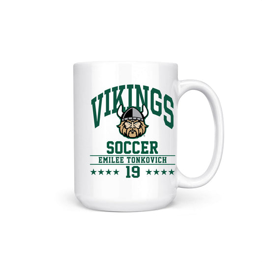 Cleveland State - NCAA Women's Soccer : Emilee Tonkovich - Coffee Mug-0