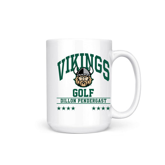 Cleveland State - NCAA Men's Golf : Dillon Pendergast - Coffee Mug-0