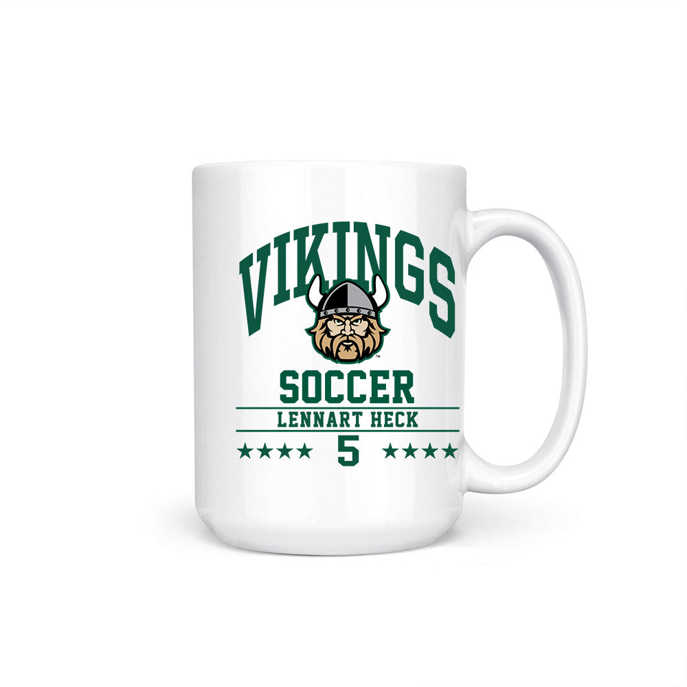 Cleveland State - NCAA Men's Soccer : Lennart Heck - Coffee Mug-0