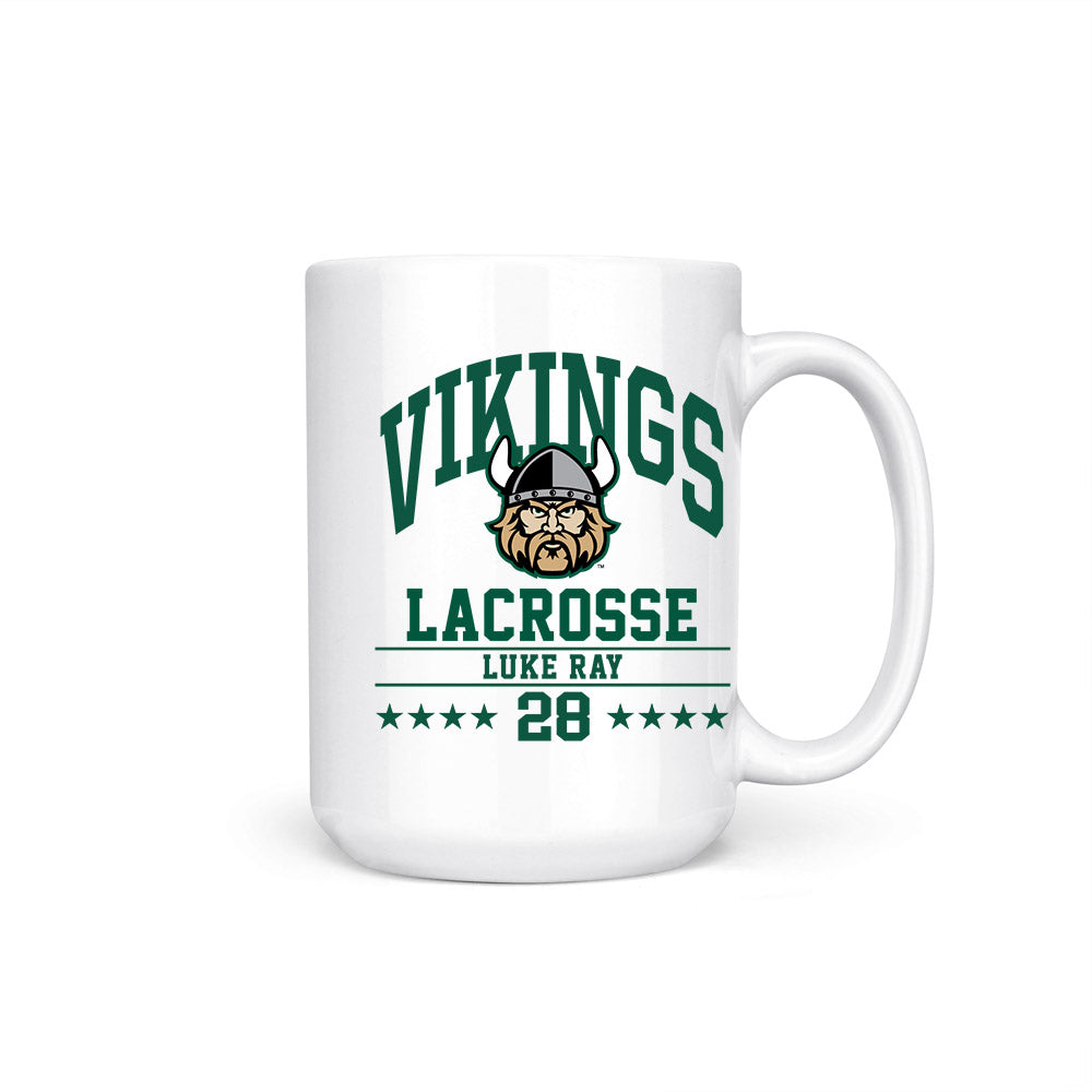 Cleveland State - NCAA Men's Lacrosse : Luke Ray - Coffee Mug-0