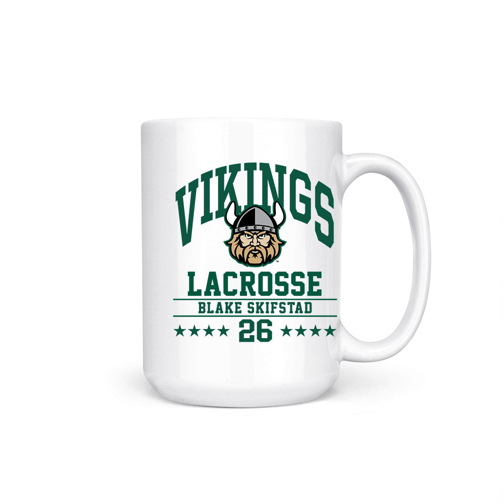 Cleveland State - NCAA Men's Lacrosse : Blake Skifstad - Coffee Mug-0