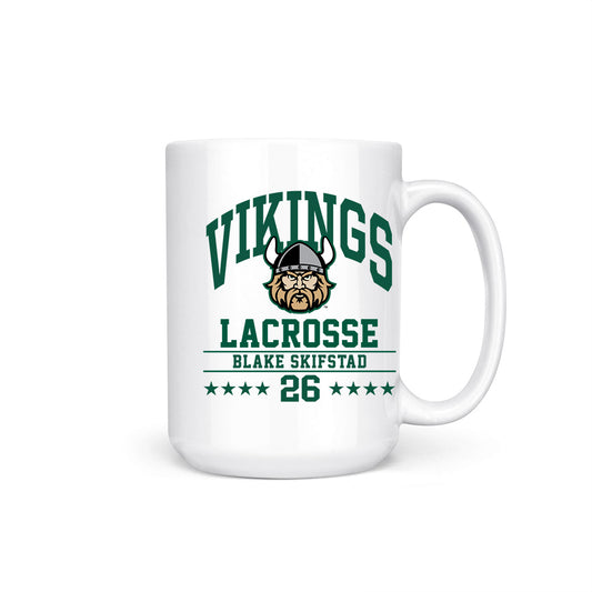 Cleveland State - NCAA Men's Lacrosse : Blake Skifstad - Coffee Mug-0