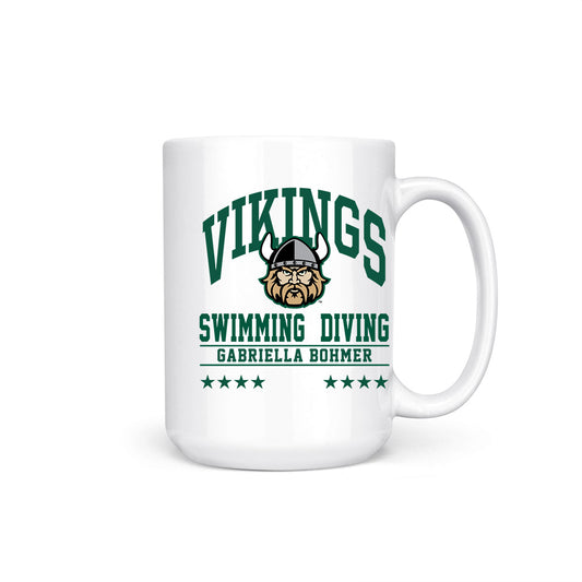 Cleveland State - NCAA Women's Swimming & Diving : Gabriella Bohmer - Coffee Mug-0