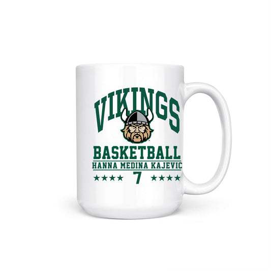 Cleveland State - NCAA Women's Basketball : Hanna Medina Kajevic - Coffee Mug-0