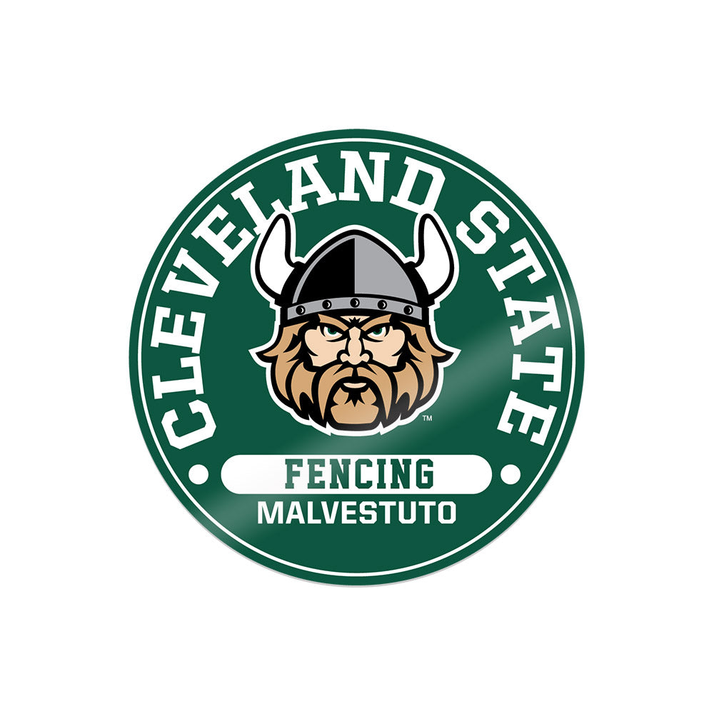 Cleveland State - NCAA Women's Fencing : Evelyn Malvestuto - Sticker-0