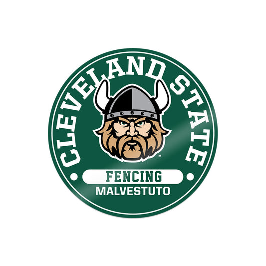 Cleveland State - NCAA Women's Fencing : Evelyn Malvestuto - Sticker-0