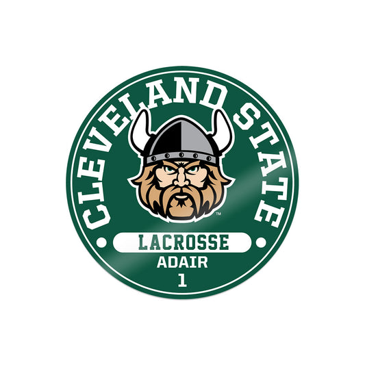 Cleveland State - NCAA Men's Lacrosse : Will Adair - Sticker-0