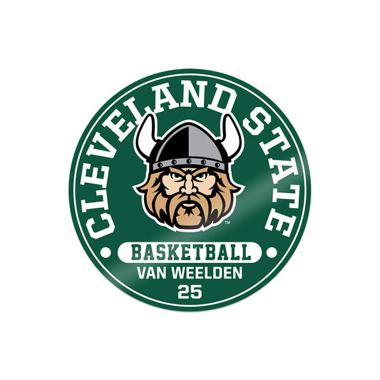 Cleveland State - NCAA Women's Basketball : Ella Van Weelden - Sticker-0
