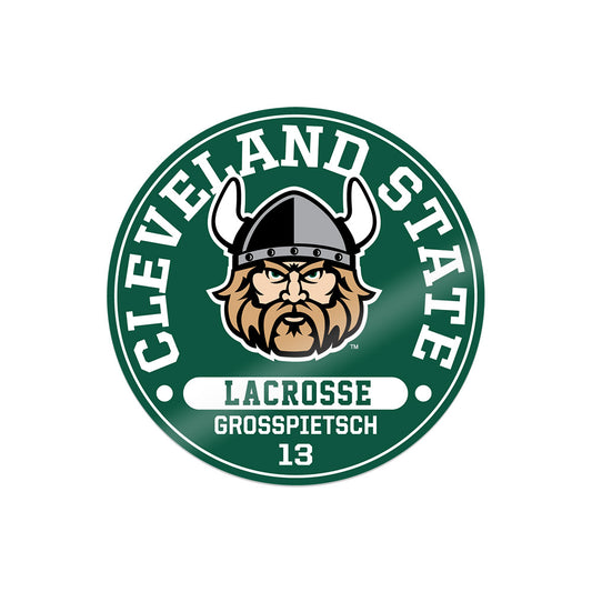 Cleveland State - NCAA Men's Lacrosse : James Grosspietsch - Sticker-0