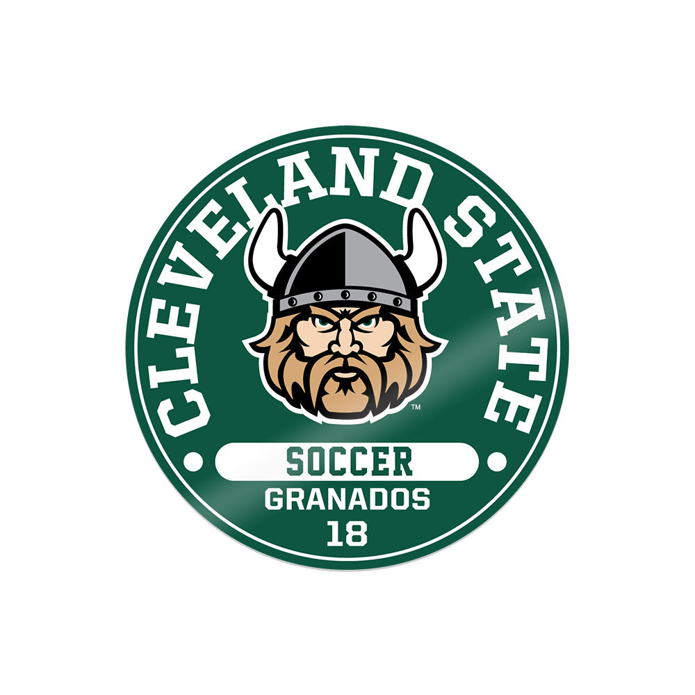 Cleveland State - NCAA Men's Soccer : Fefo Granados - Sticker-0