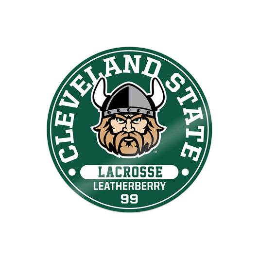 Cleveland State - NCAA Men's Lacrosse : Logan Leatherberry - Sticker-0