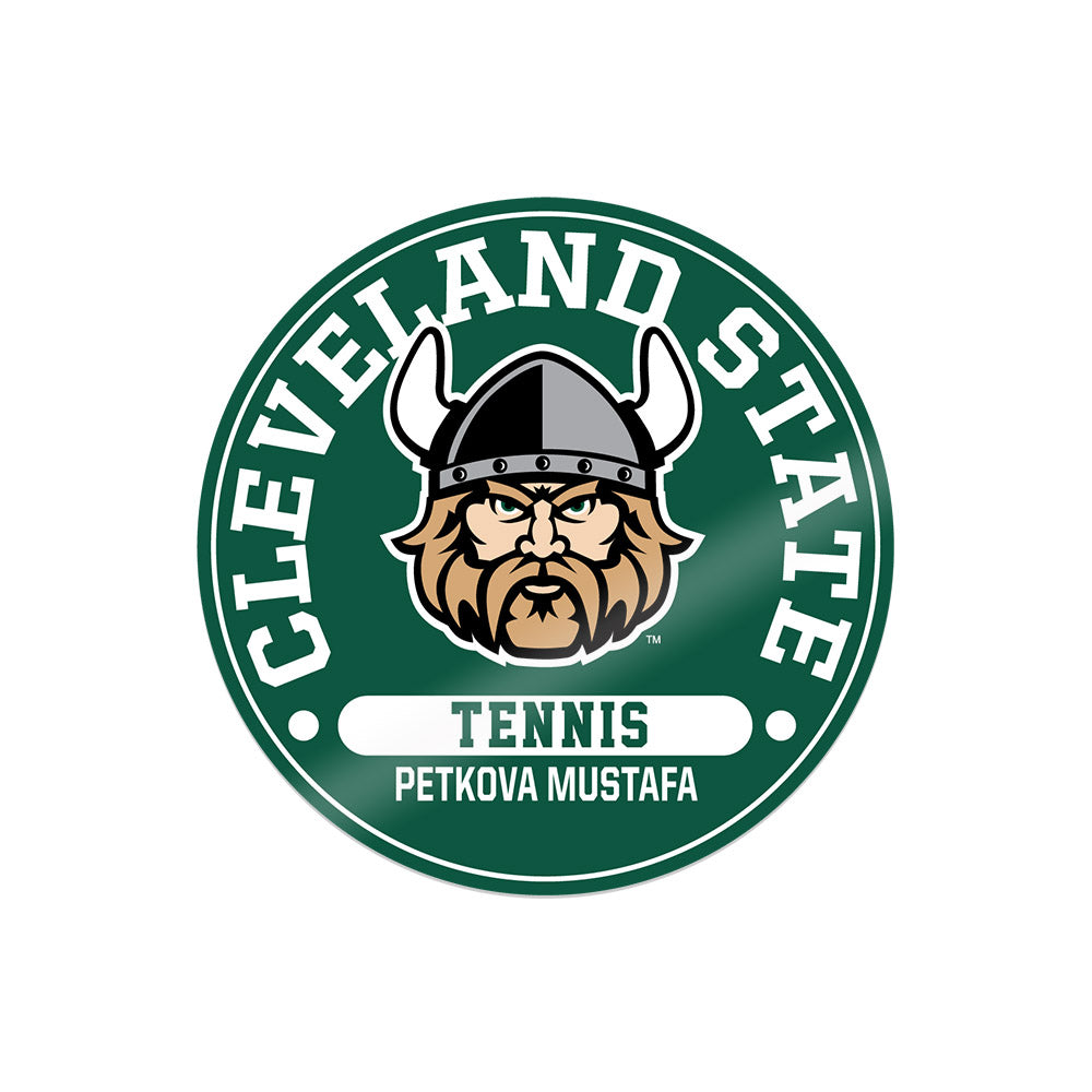 Cleveland State - NCAA Women's Tennis : Melliz Petkova Mustafa - Sticker-0
