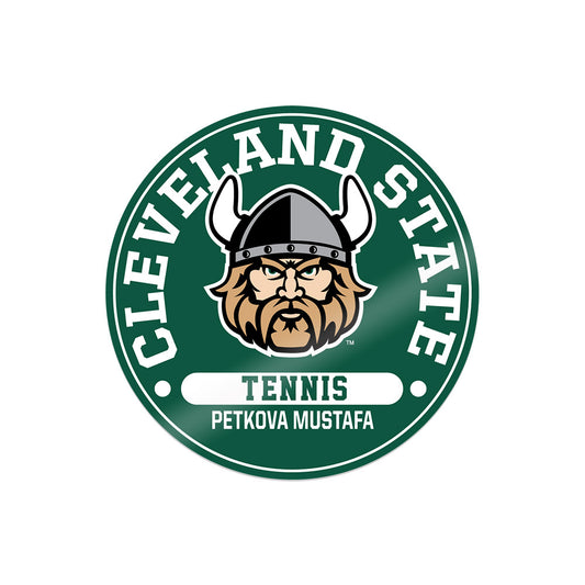 Cleveland State - NCAA Women's Tennis : Melliz Petkova Mustafa - Sticker-0
