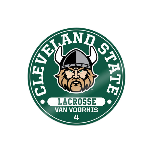 Cleveland State - NCAA Men's Lacrosse : Adam Van Voorhis - Sticker-0