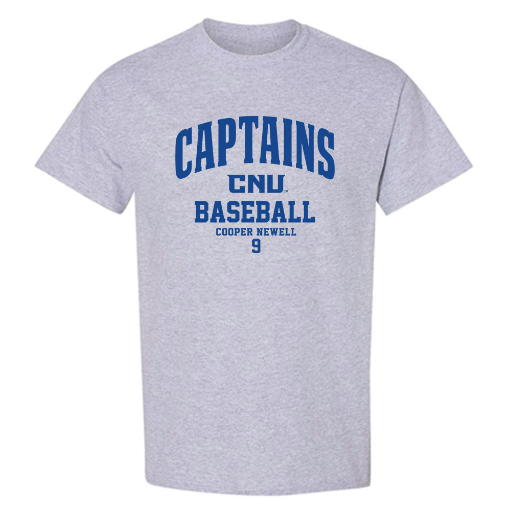 CNU - NCAA Baseball : Cooper Newell - Classic Fashion Shersey T-Shirt-0