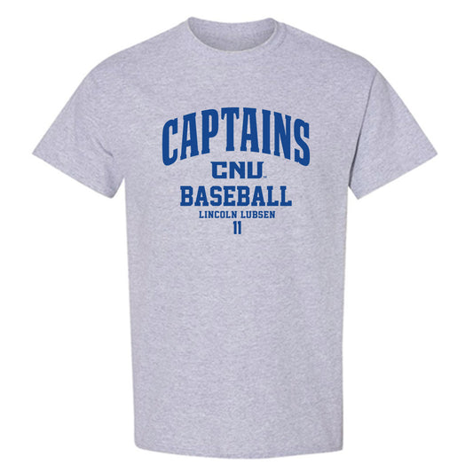 CNU - NCAA Baseball : Lincoln Lubsen - Classic Fashion Shersey T-Shirt