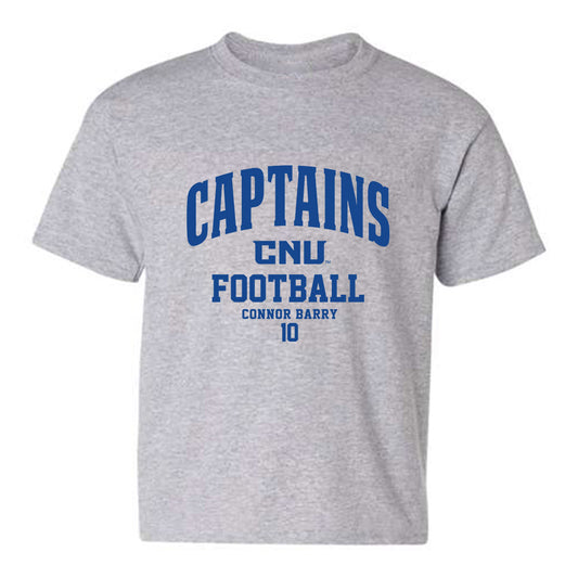 CNU - NCAA Football : Connor Barry - Classic Fashion Shersey Youth T-Shirt