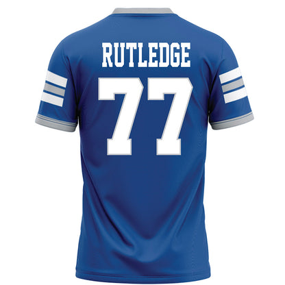 MTSU - NCAA Football : Keylan Rutledge - Blue Football Jersey