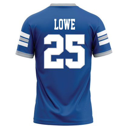 MTSU - NCAA Football : Jackson Lowe - Blue Football Jersey