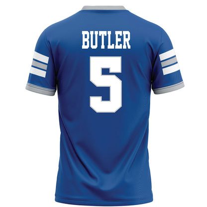 MTSU - NCAA Football : Myles Butler - Blue Football Jersey