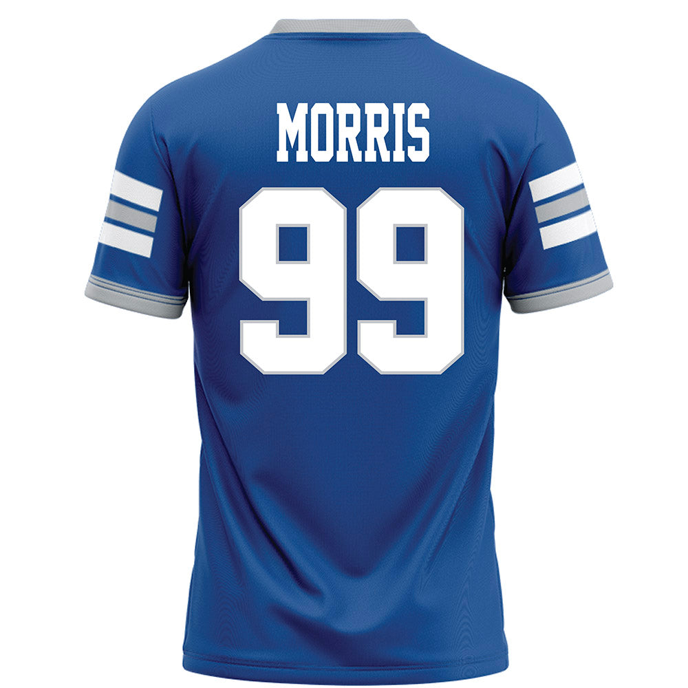 MTSU - NCAA Football : Ja'Darious Morris - Blue Football Jersey-1