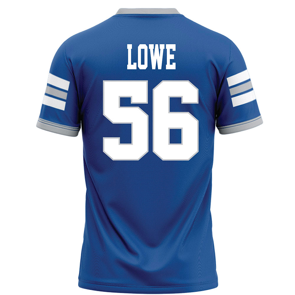 MTSU - NCAA Football : Jayson Lowe - Blue Football Jersey