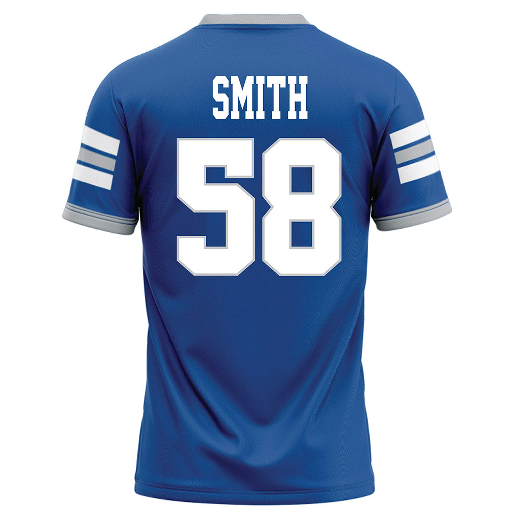 MTSU - NCAA Football : Korey Smith - Blue Football Jersey