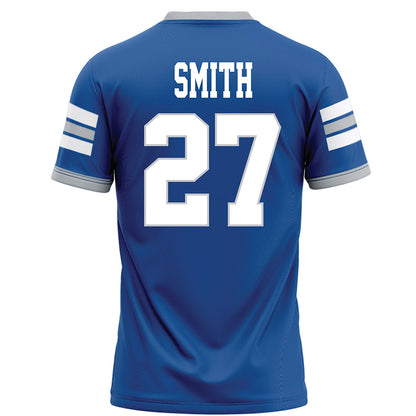 MTSU - NCAA Football : Rickey Smith - Blue Football Jersey