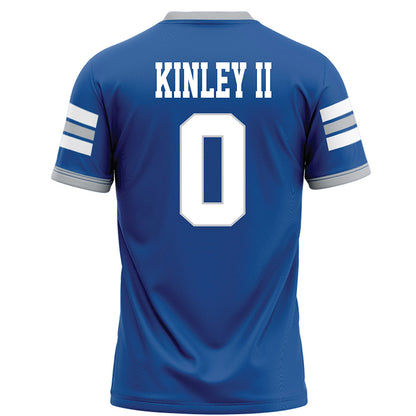 MTSU - NCAA Football : Richard Kinley II - Blue Football Jersey