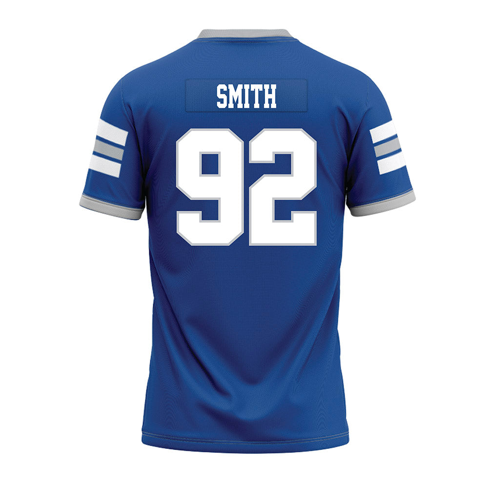 MTSU - NCAA Football : Damonte Smith - Blue Premium Football Jersey