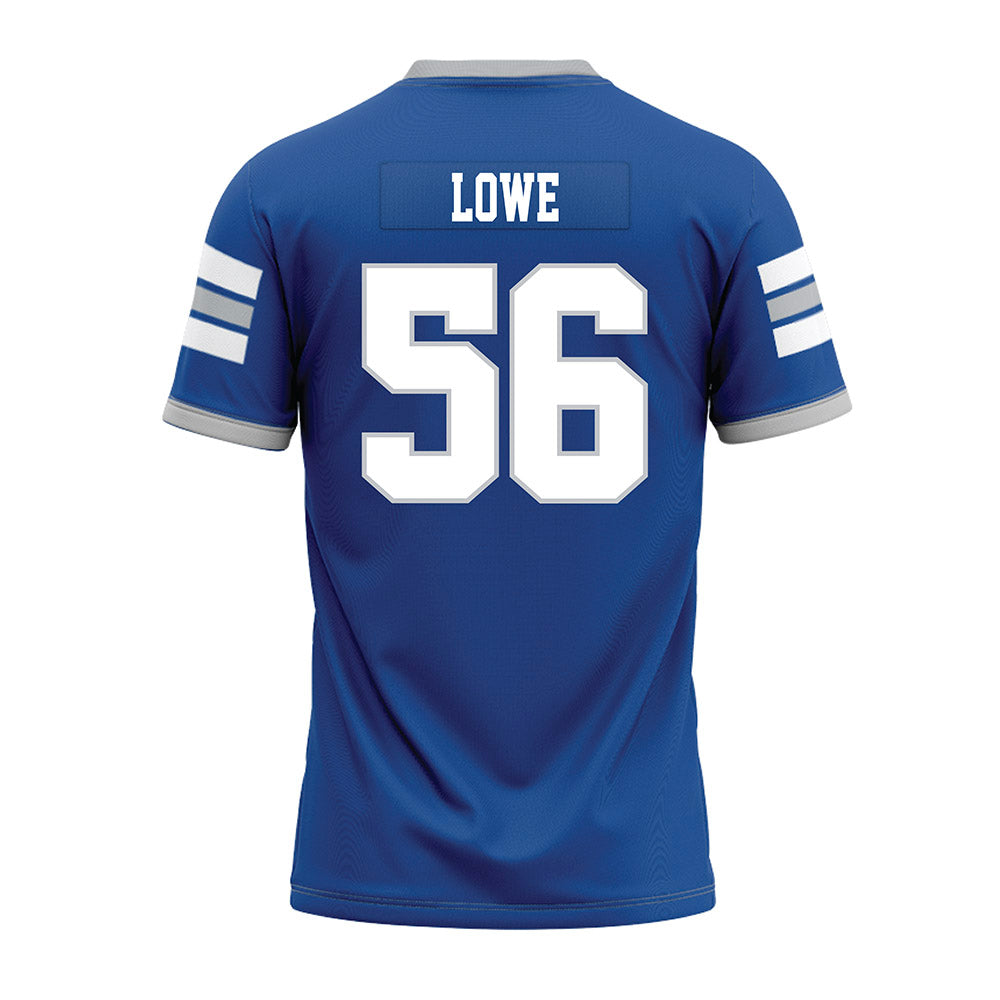 MTSU - NCAA Football : Jayson Lowe - Blue Premium Football Jersey