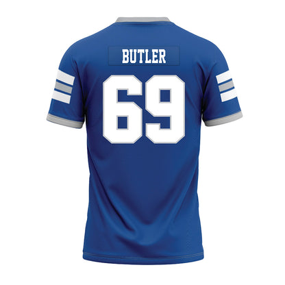 MTSU - NCAA Football : Brody Butler - Blue Premium Football Jersey