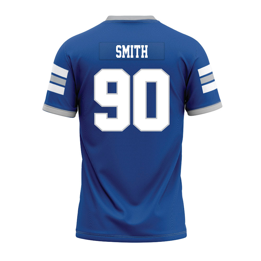 MTSU - NCAA Football : Chayce Smith - Blue Premium Football Jersey