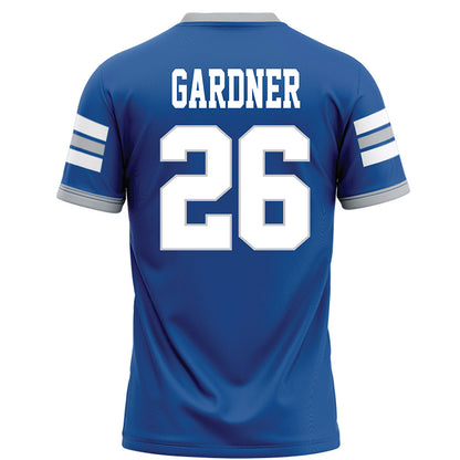 MTSU - NCAA Football : Jayce Gardner - Blue Football Jersey