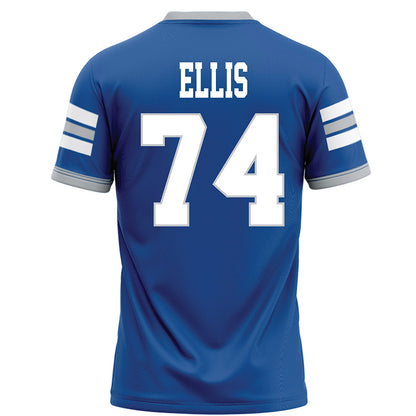 MTSU - NCAA Football : Ethan Ellis - Blue Football Jersey