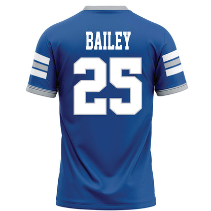 MTSU - NCAA Football : Bryce Bailey - Blue Football Jersey