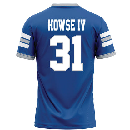 MTSU - NCAA Football : John Howse IV - Blue Football Jersey