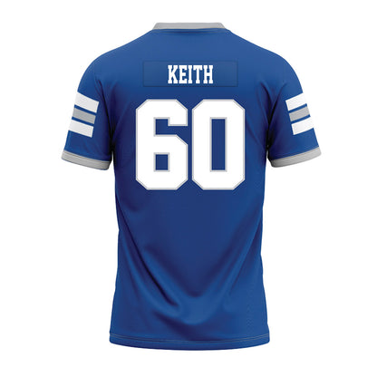 MTSU - NCAA Football : Derrick Keith - Blue Premium Football Jersey