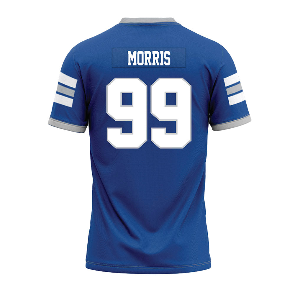 MTSU - NCAA Football : Ja'Darious Morris - Blue Premium Football Jersey-1