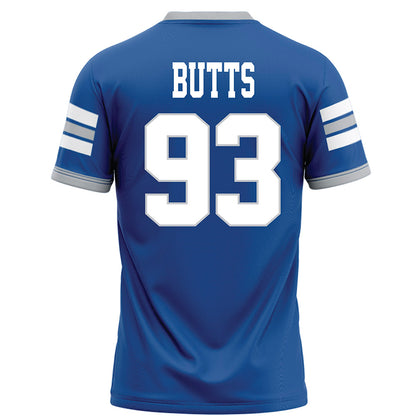 MTSU - NCAA Football : Aidan Butts - Blue Football Jersey